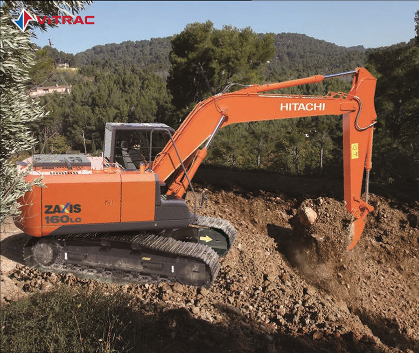 máy đào bánh xích hitachi zx160lc-5